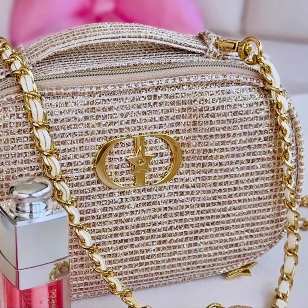 Authentic Dior Bag with Make-up Set